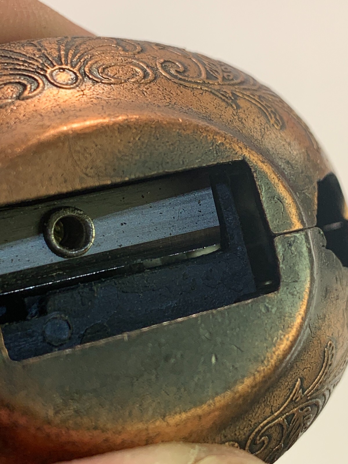 Vintage Die-Cast Pencil Sharpener Alibaba Style Aladdin Lamp t PSC3