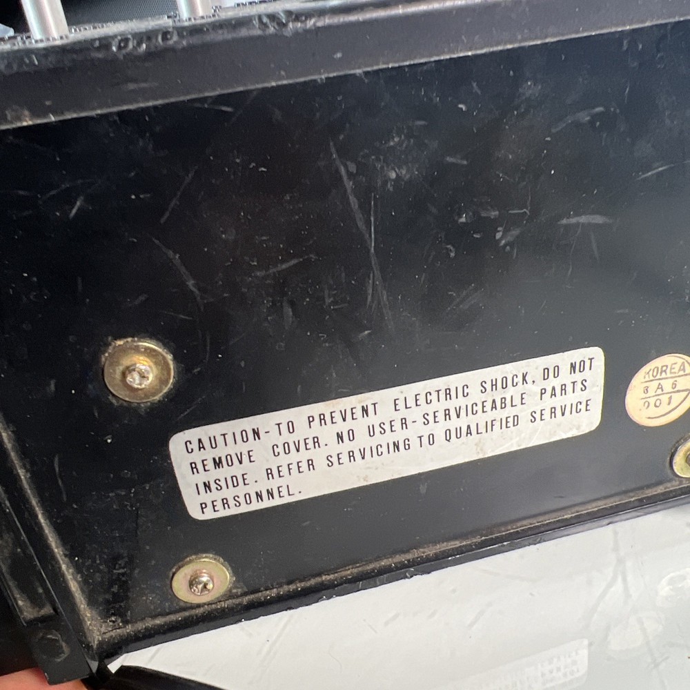 Realistic SA-10 Solid State Stereo Amplifier Model 31-1982a Untested