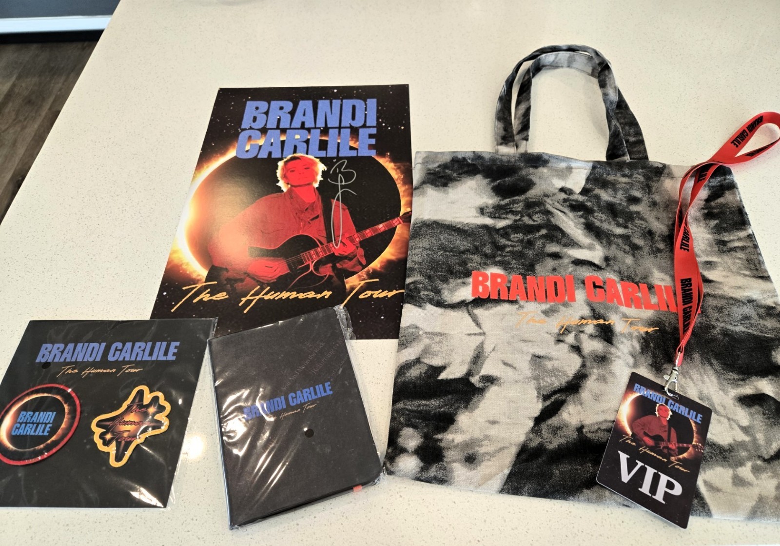 Brandi Carlile VIP Tour Package swag - SLC 2026