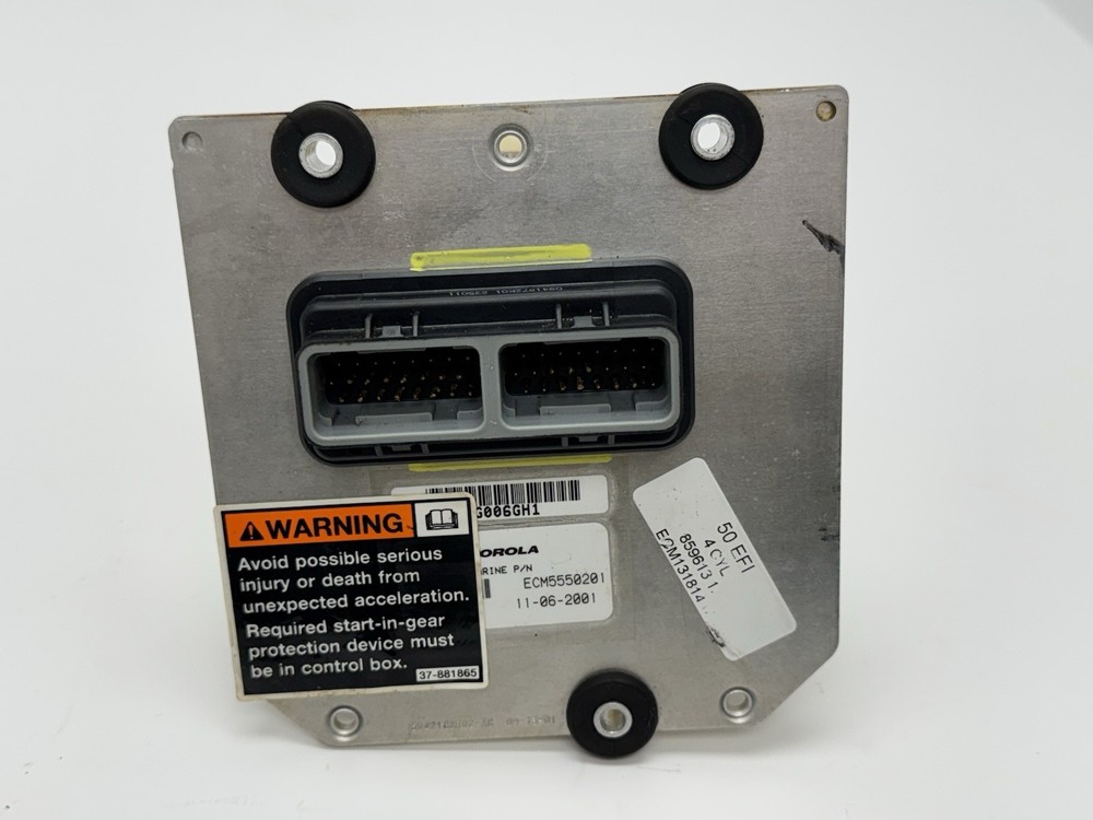 2001 50 HP MERCURY 4 CYL ENGINE CONTROL MODULE 859613 12