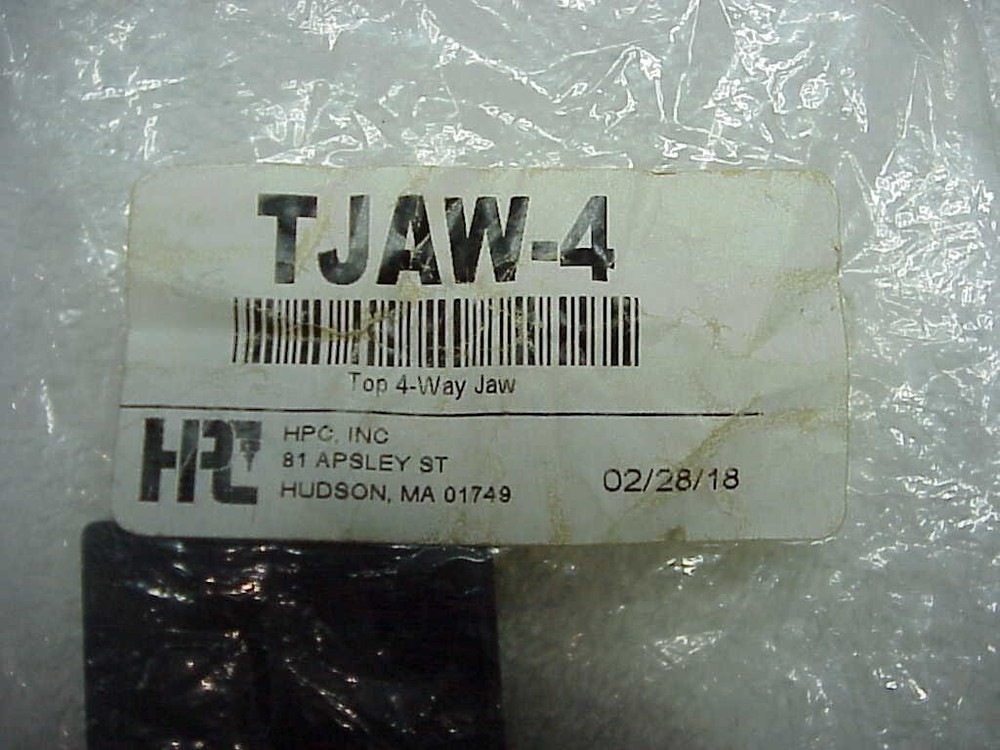 HPC TJAW-4 Milling machine Jaws