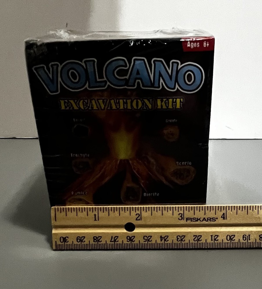VOLCANO EXCAVATION Science Kit ~ Fun & Educational - BRAND NEW