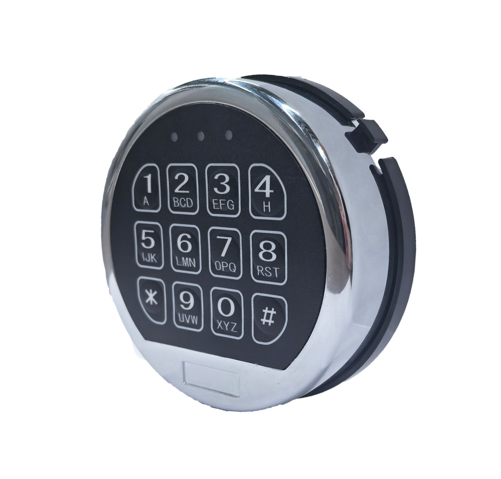 Gun Safe Lock Replacement Electronic Safe Lock Solenoid Lock & 2 Master Key