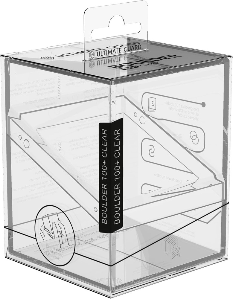 Ultimate Guard Boulder 100+ Clear - Transparent