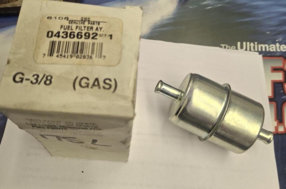 EVINRUDE / JOHNSON FUEL FILTER ASSY 436692