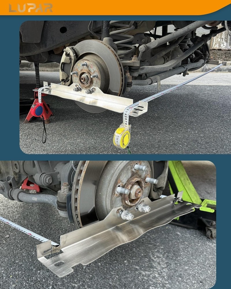 Precision Toe Alignment Tool Plates - Heavy Duty, Rust-Resistant & User-Friendly
