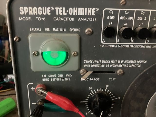 Vintage electronics test equiptment