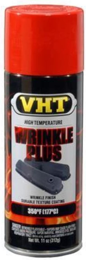 VHT SP204 High Temperature Wrinkle Red Spray