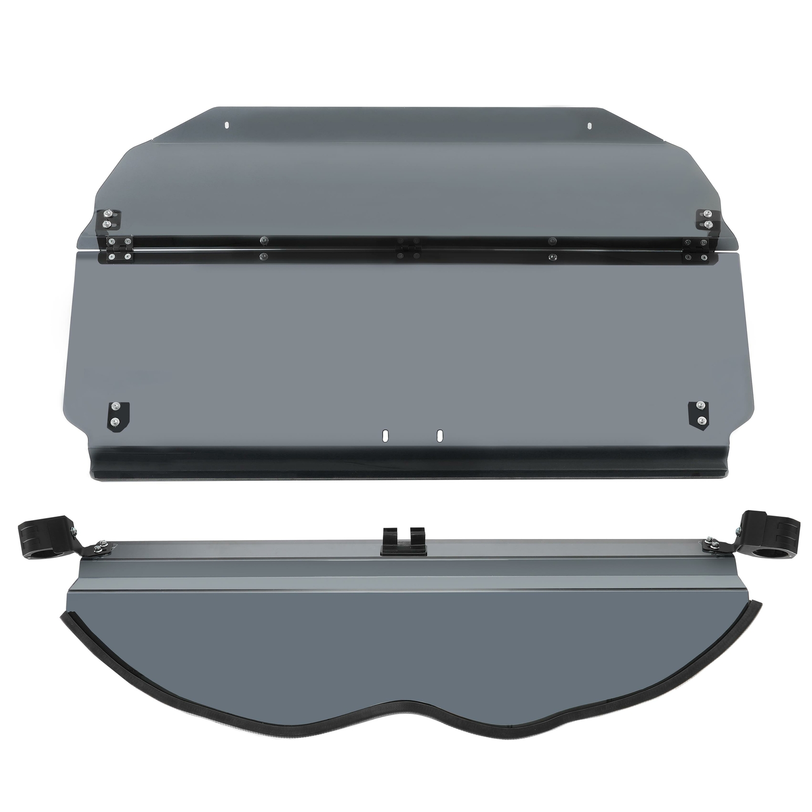 3-IN-1 Flip Smoked Windshield for Can-Am Maverick X3 (64"/ 72")