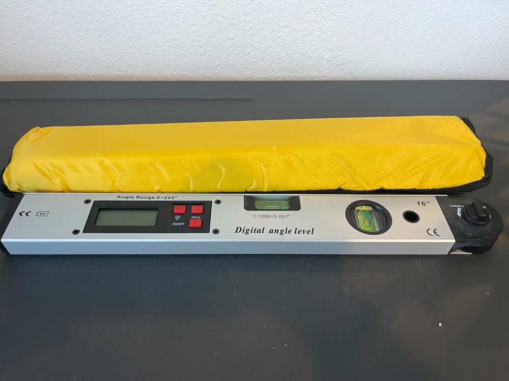 Digital Angle Level 16" 0-225°