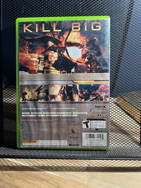 Lost Planet for Xbox 360 Case & Manual Only