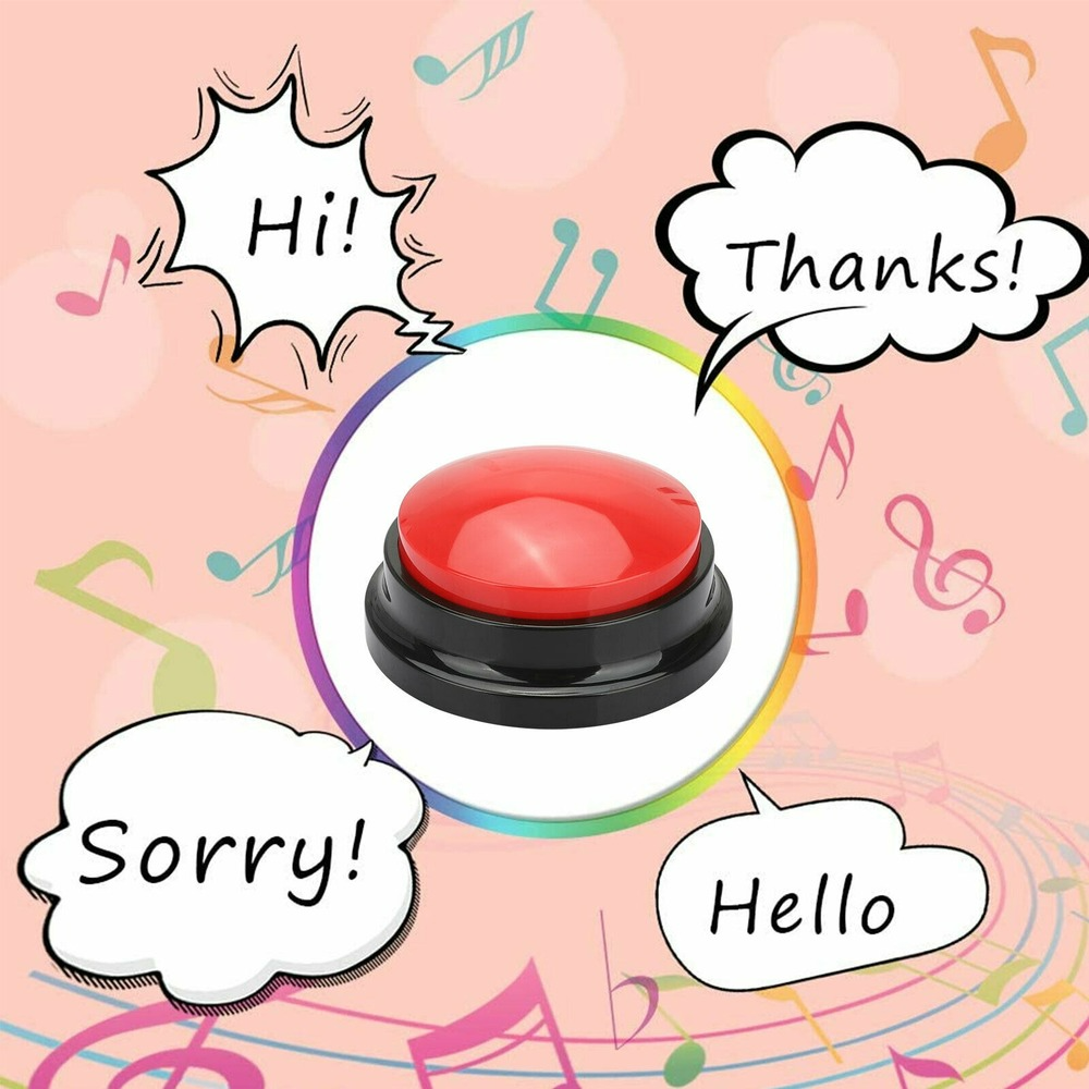 Recordable Easy Button Sound Button Voice Recording Talking Button 30 Second