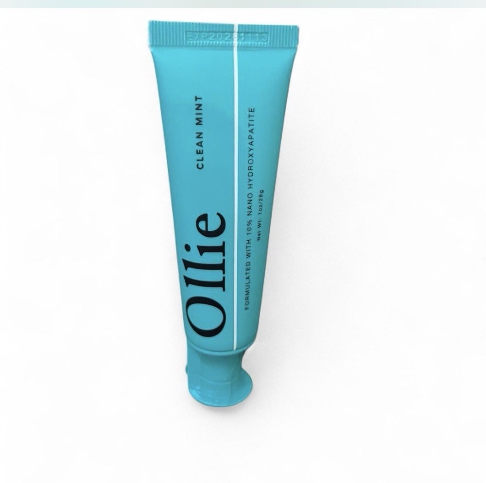 Ollie 10% nano HYDROXYAPATITE Clean Mint toothpaste 4-pack