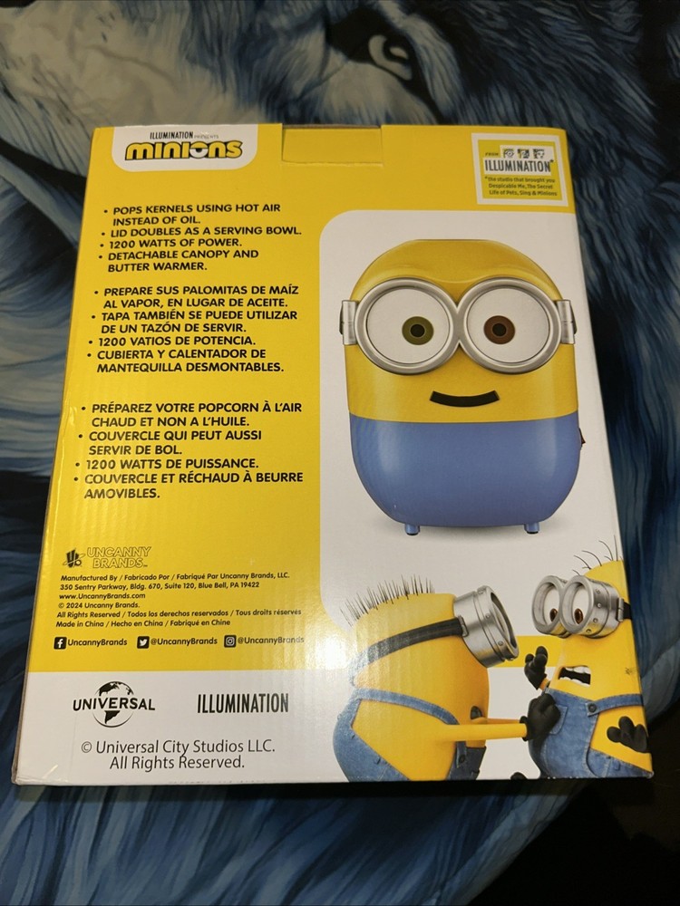 Illumination Minions Popcorn Maker