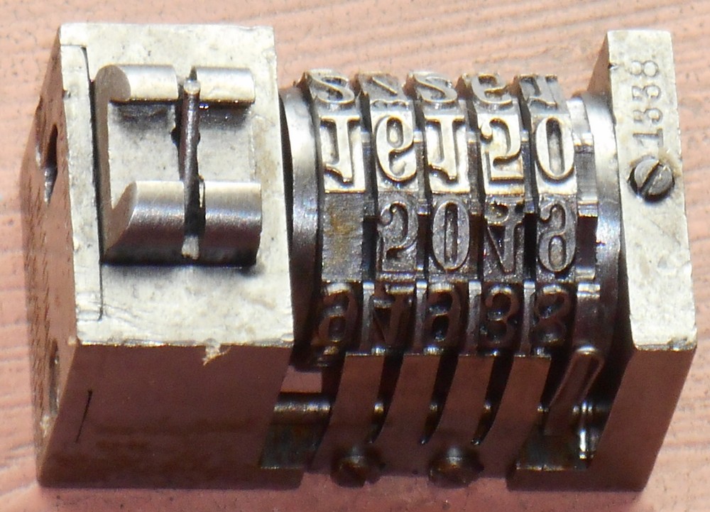 Letterpress Numbering Machine (NATIONAL )