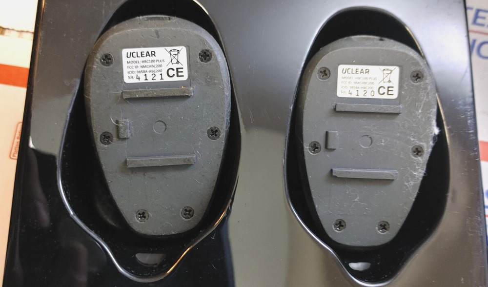 UCLEAR HBC100 PLUS Dual Pack Bluetooth Helmet Comms Clear V2 BITwave Boomless