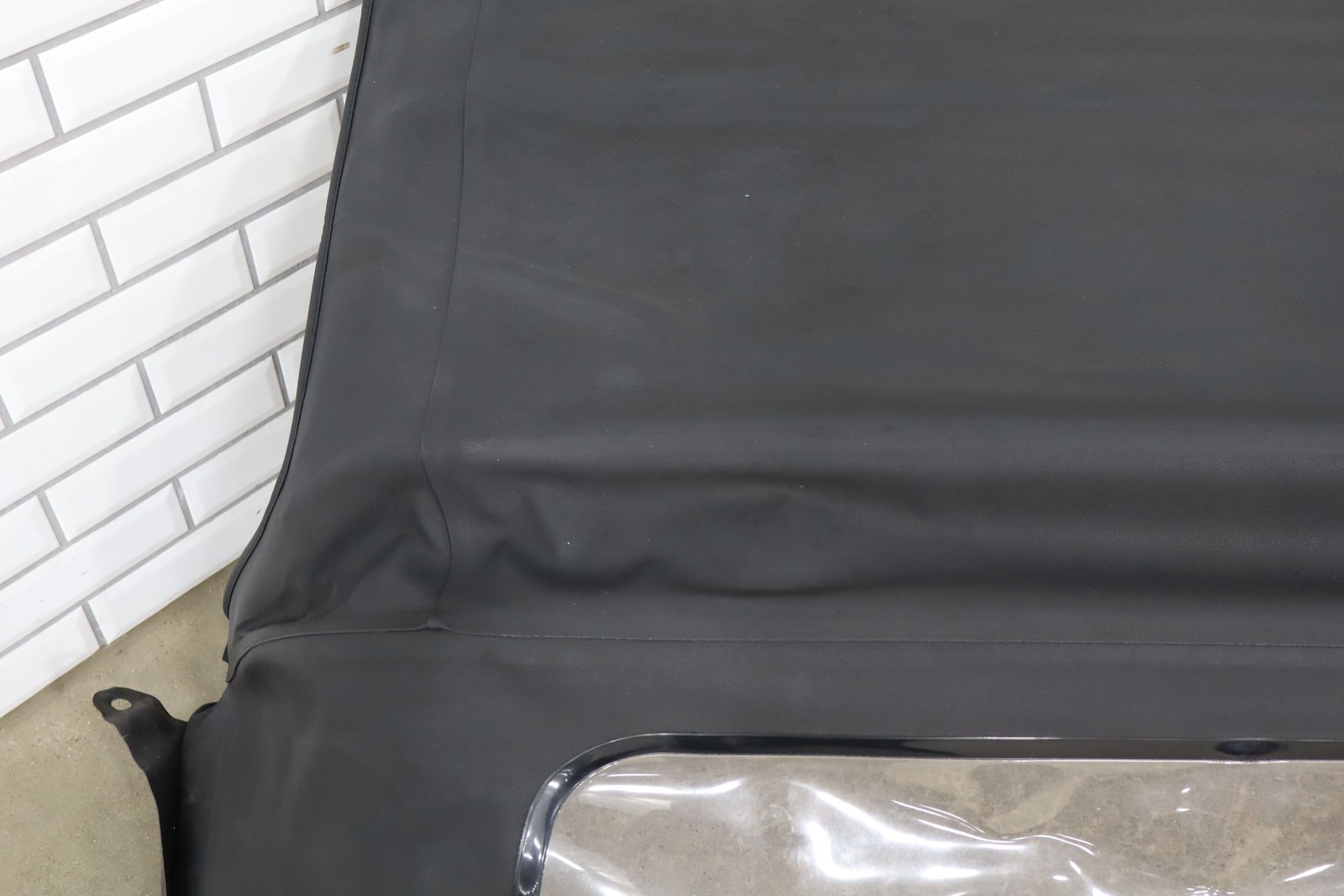 99-05 Mazda Miata NB Black Soft Top Convertible Roof W/Frame & Plastic Window