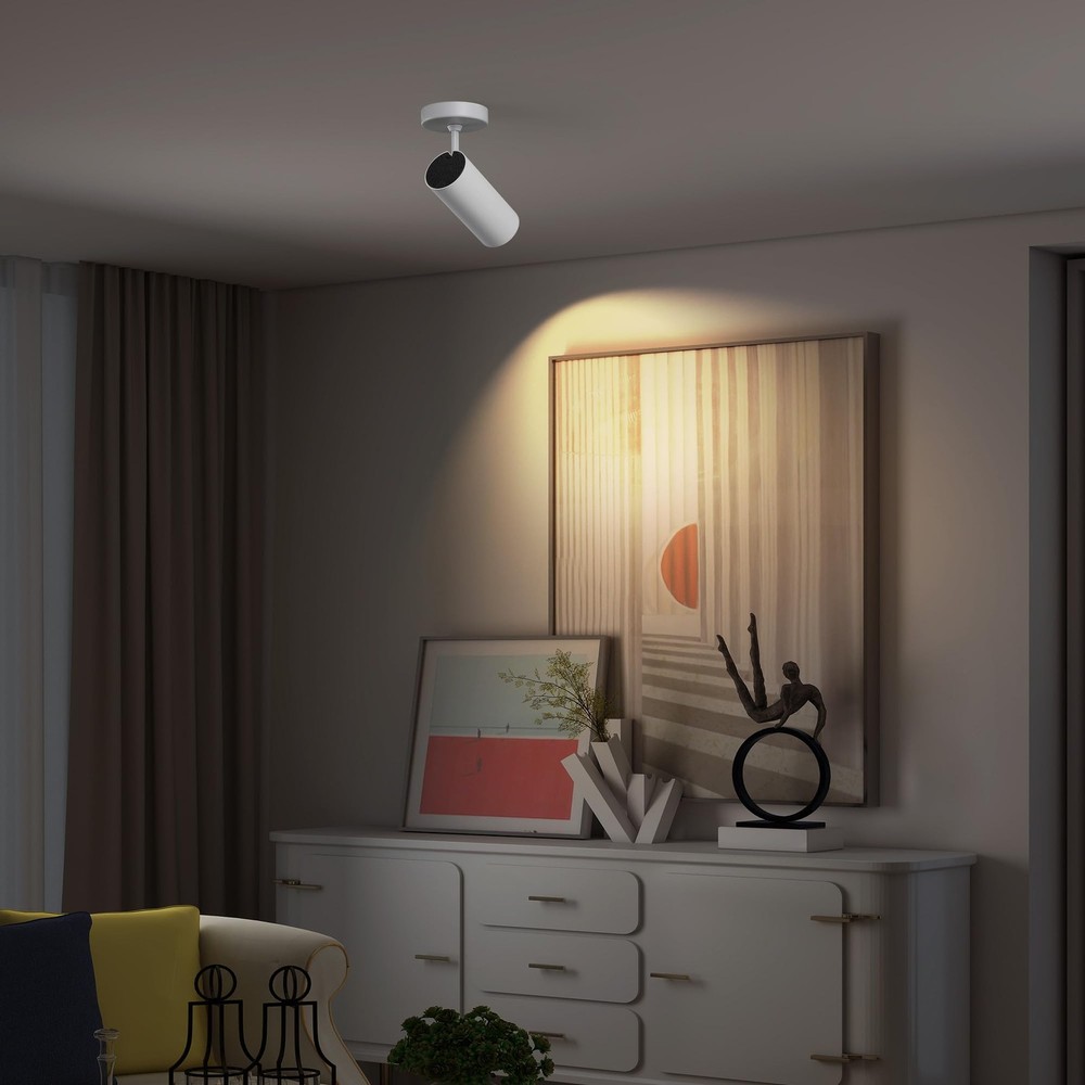 12W LED Dimmable Ceiling Spotlight Indoor - Adjustable Wall Surface Accent La...