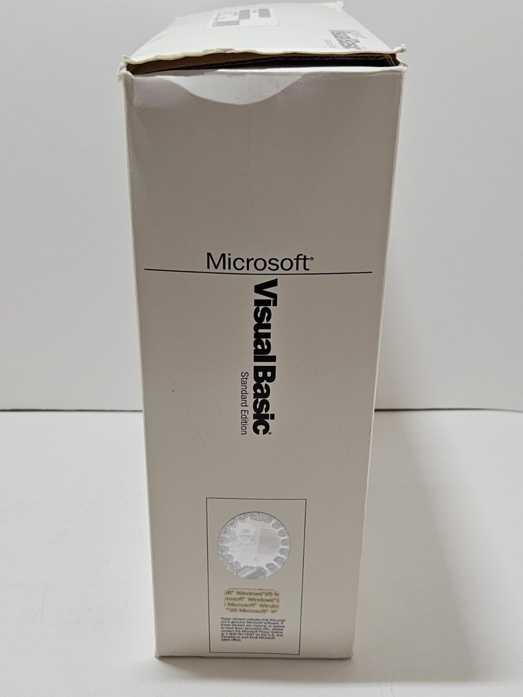 Microsoft Visual Basic Stadard Edition Version 4.0