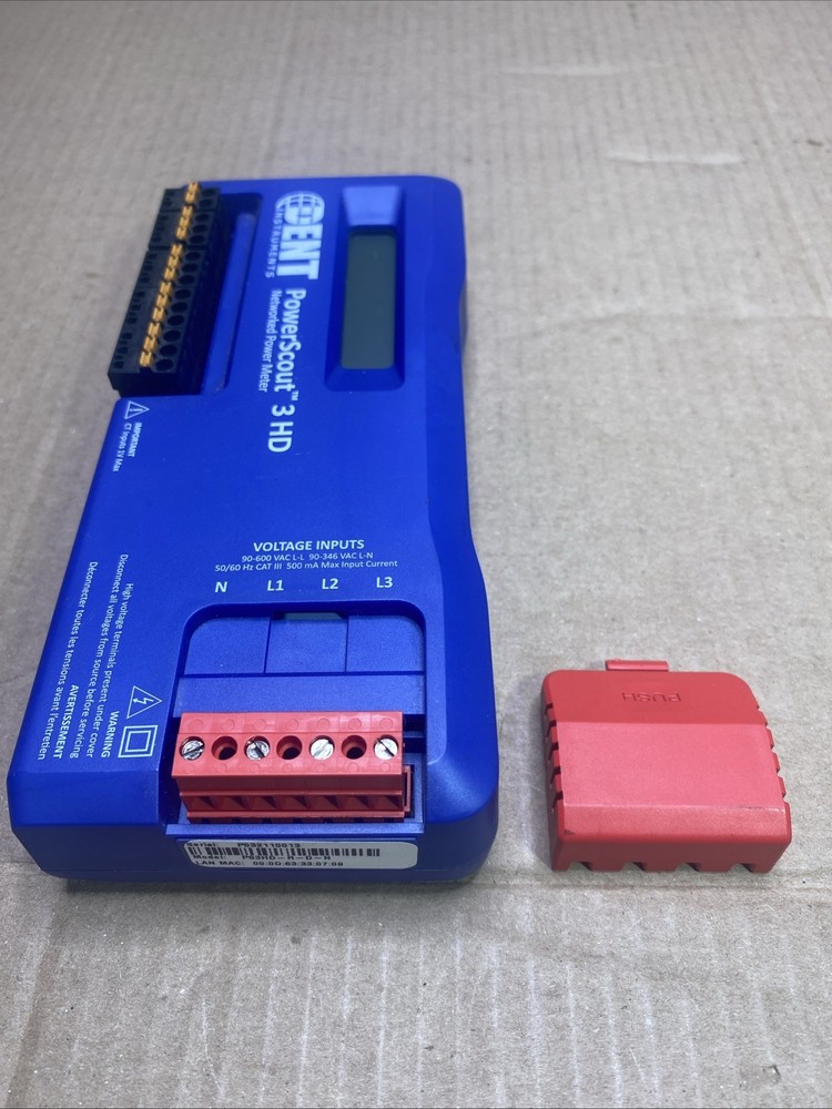 Dent PowerScout 3 PS3HD-R-D-N HD Power Submeter (UNTESTED)