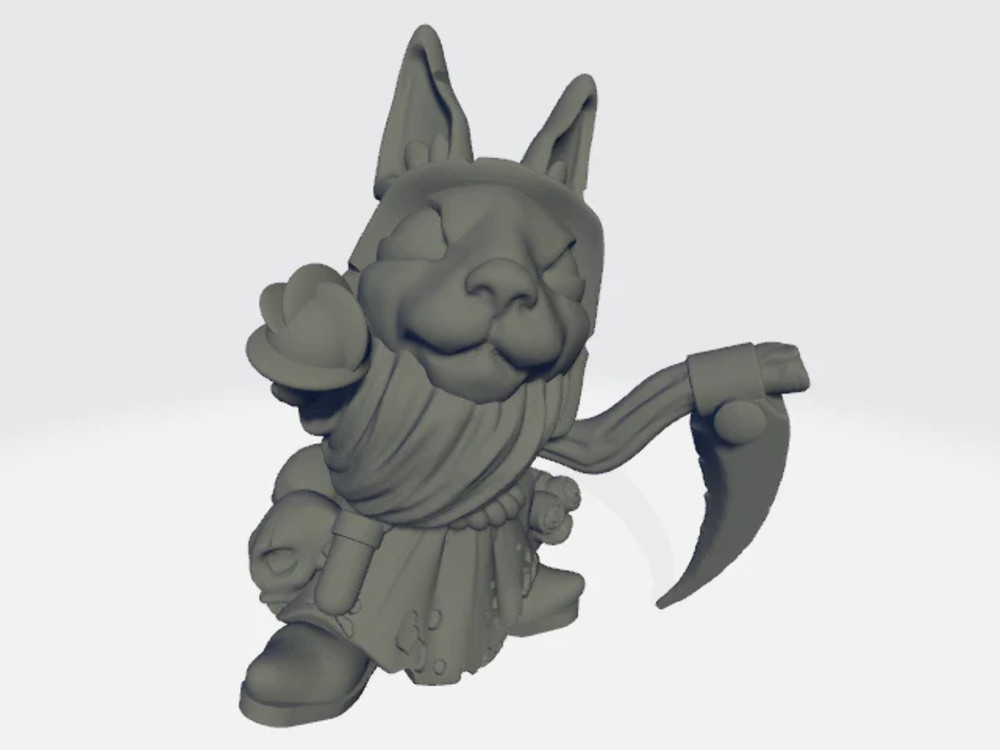 Celia Miniatures - Necromancer Rabbit