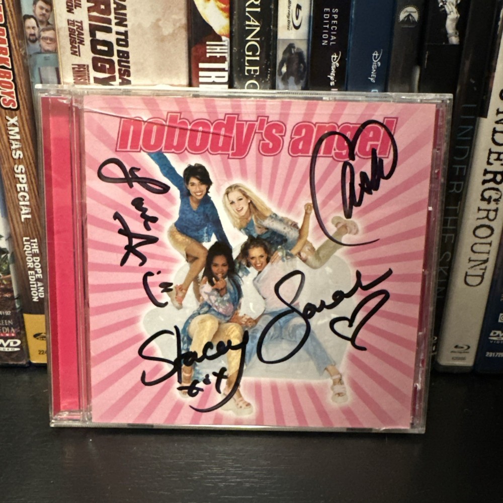 Nobody’s Angel (CD, 2000) Self-Titled Autographed Signed