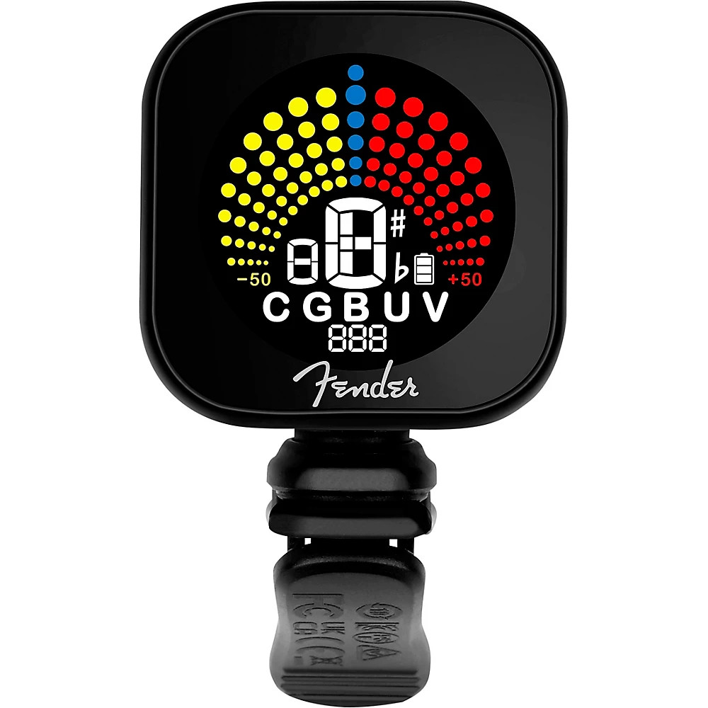 Fender Flash 2.0 Pro Rechargeable Tuner Black