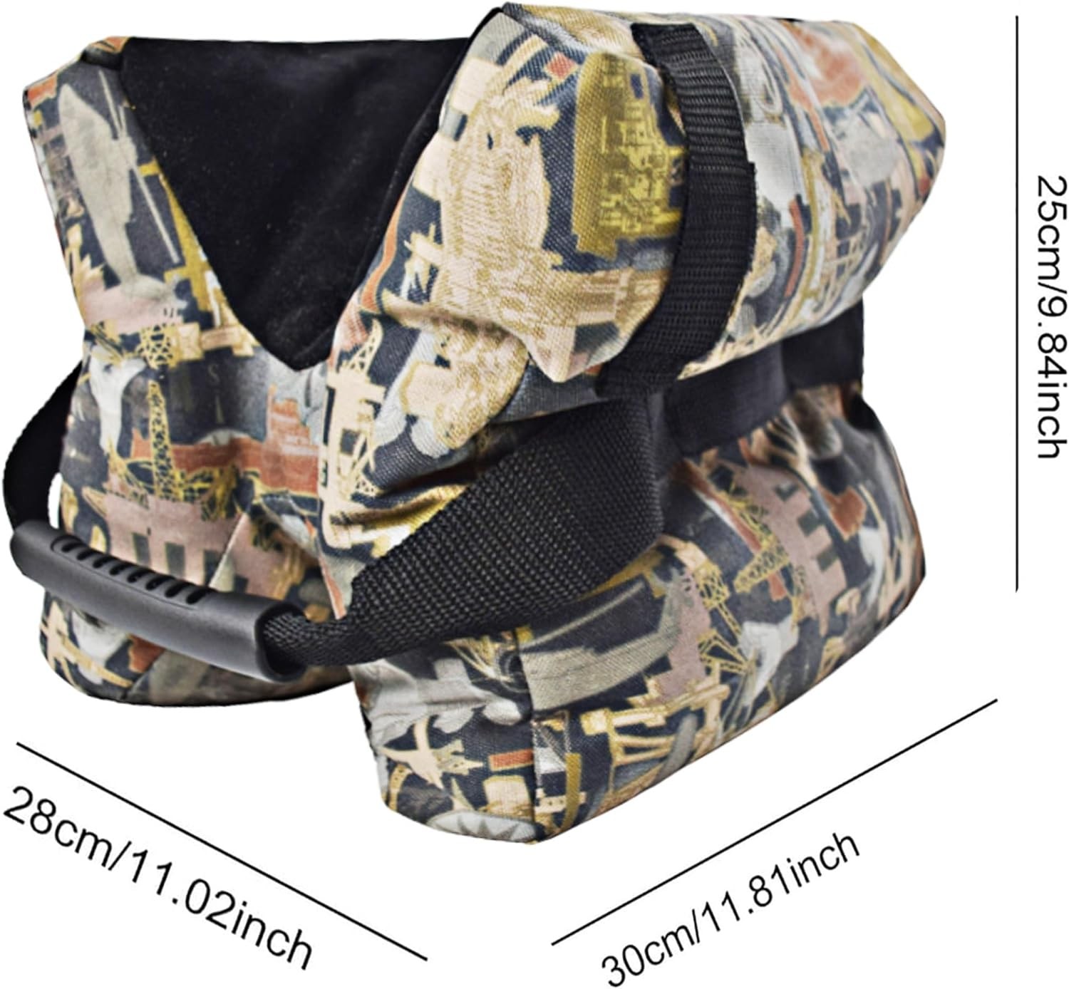 Shooting Rest Bag, Front Shooting Bag for Rifles and Shotguns, Portable Unfilled