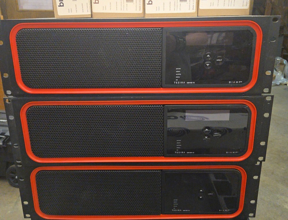 Biamp Systems Tesira SERVER-IO Digital Audio Network Server