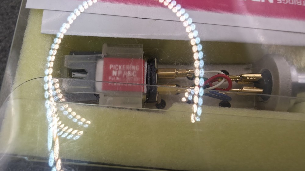 (New) Pickering NP/AC-S. MM Cartridge With Headshell