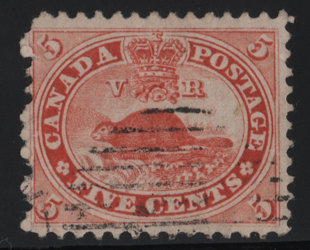 #15 Beaver 5c Canada used