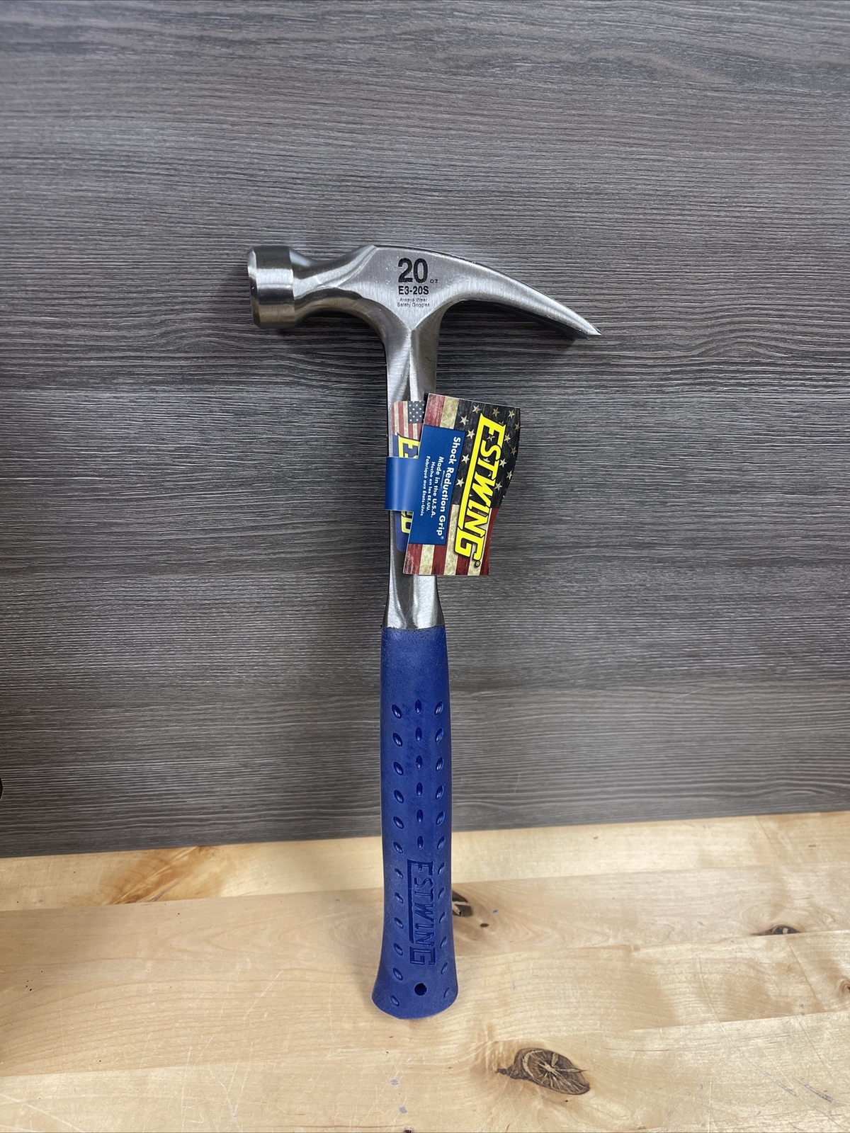Estwing 20oz Rip Claw Hammer Forged Steel Handle 13.75” E3-20S New