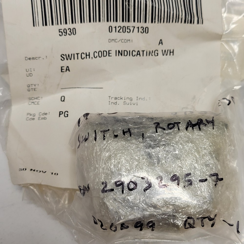 5930-01-205-7130 Code Indicating Wheel Switch 7-r-278 * One Unit *