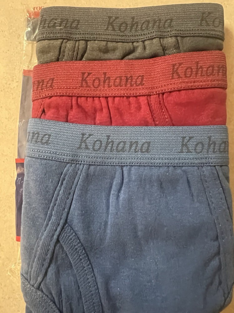 Kohana Boys Briefs 3 pack Assorted Colors