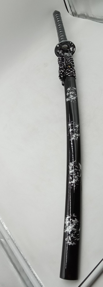 Black Samurai Japanese Sword Hand Forged