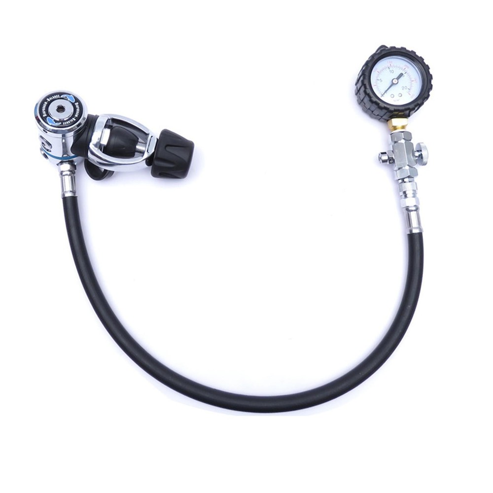 Scuba Diving Regulator Adjustment Tool with Gauge Second Stage 300 PSI Tools