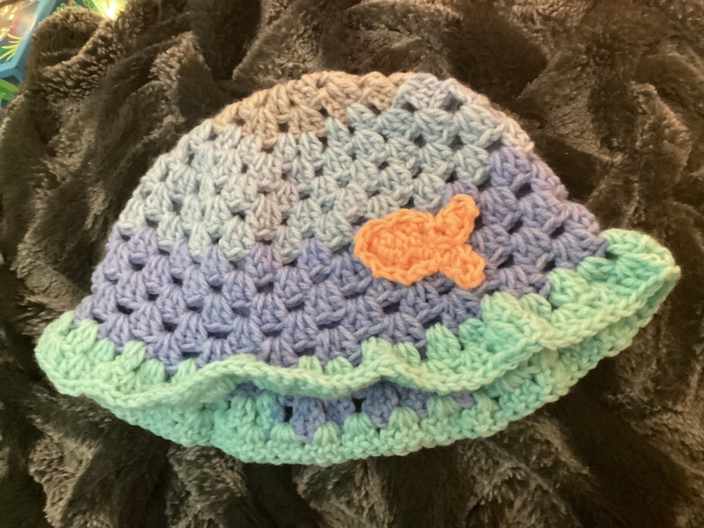Crochet Handmade Fish Bucket Hat