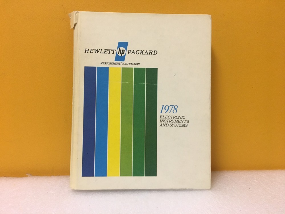 HP Electronic Instruments + Systems 1978 Catalog