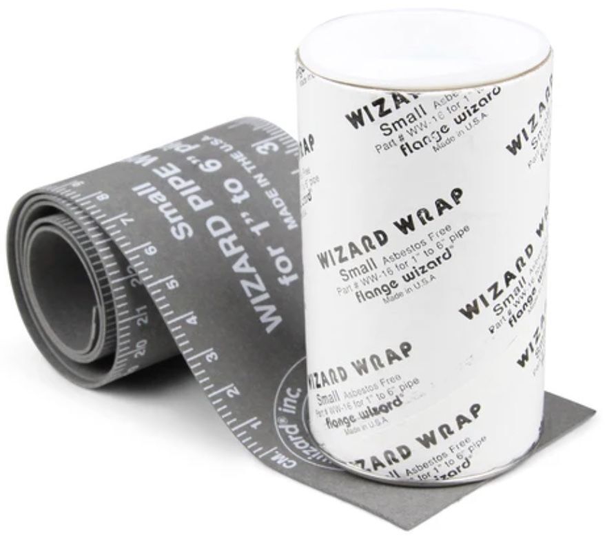 Flange Wizard Wizard Wrap Small WW-16 Pipe Wrap New