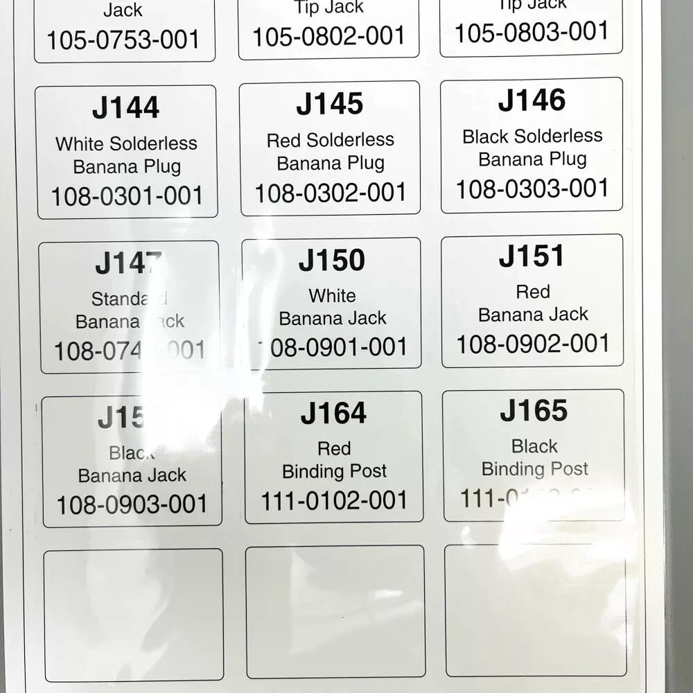 Digi Key J100-KIT-ND Plug, Jack Kit - Jacks, Plugs, Banana Jacks Binding Posts