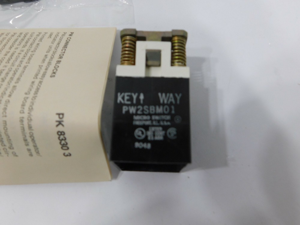 Honeywell Microswitch PW2SBM18EDAA Kit White Selector Switch PW2SBM01