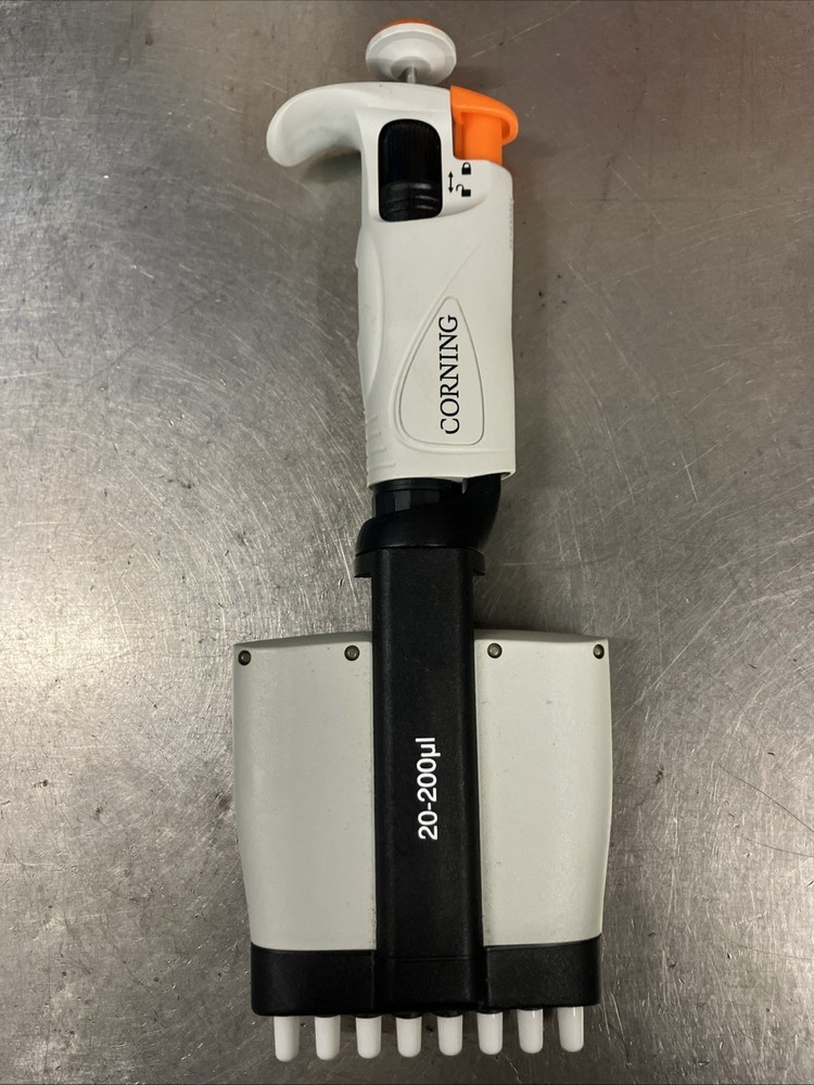 CORNING Lambda Plus 20-200uL 8-Channel Pipettor Autoclavable
