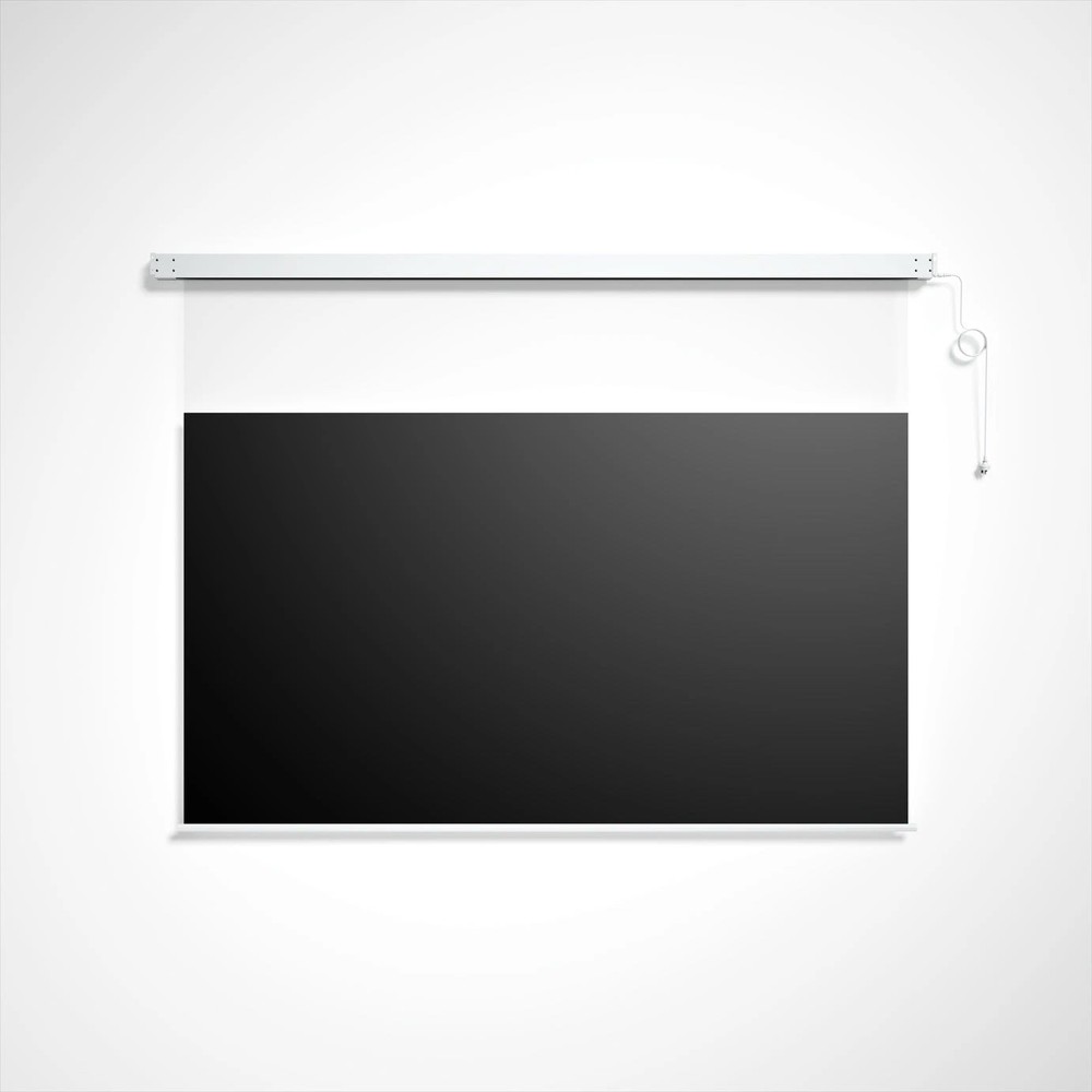 120" Motorized Matte White Screen, 4K/8K UHD