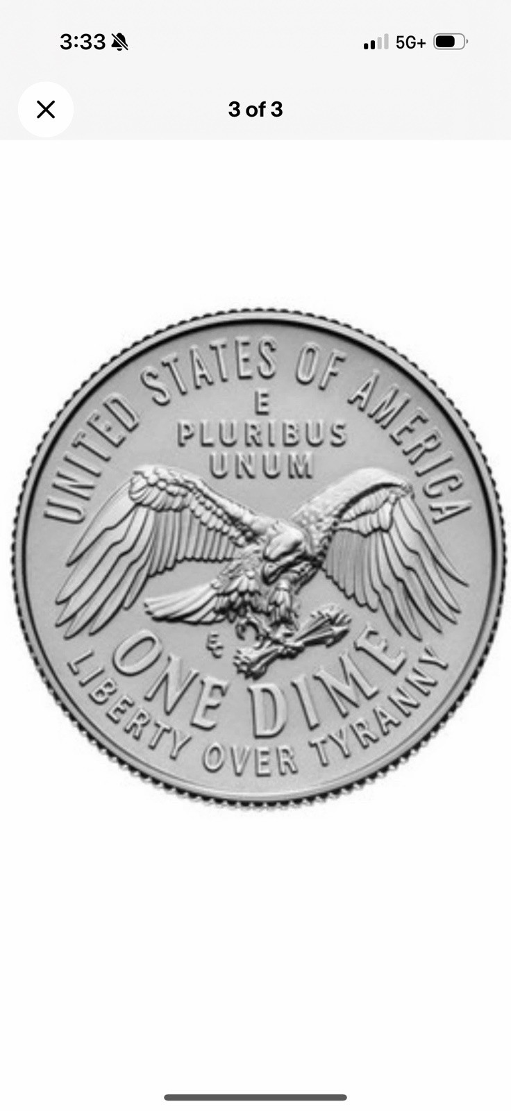 2026 P & D Emerging Liberty Dimes FREE SHIP NOW IN HAND 2 Coin SemiQ Set In Flip