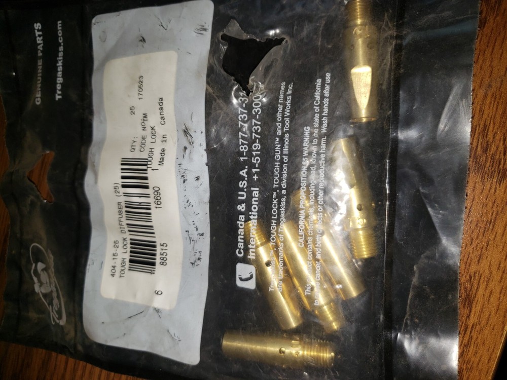 TREGASKISS 404-15 TOUGH LOCK DIFFUSER, 6ea