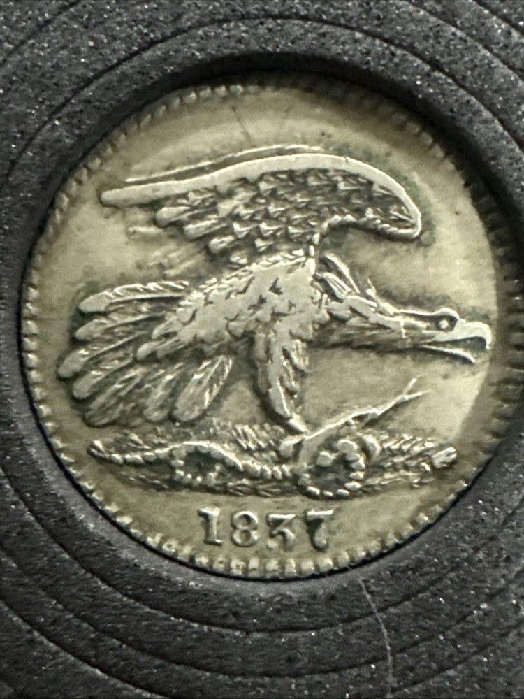 1837 Feuchtwanger Cent Hard Times Token