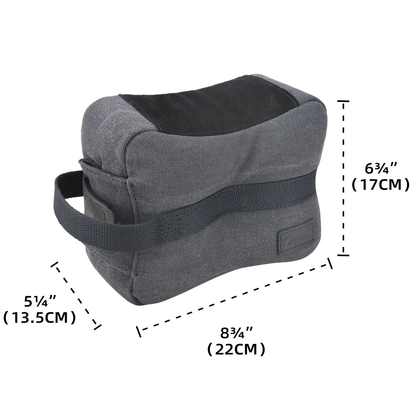Canvas Shooting Rest Bag Combo , Rest Front & Rear Support Sandbag Stand Holders