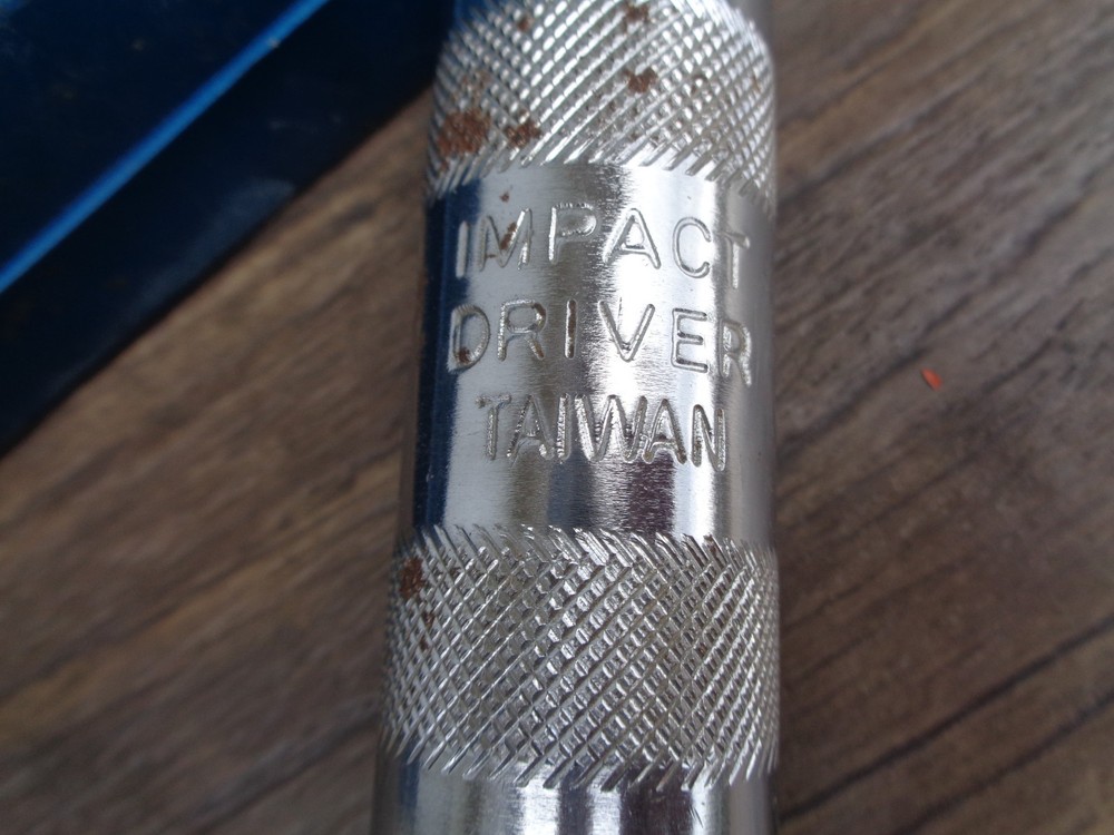 Manual Hand Impact Driver Set w/ Storage Case & Bits