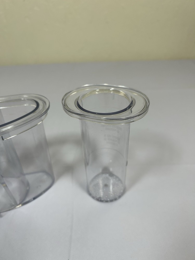 Hamilton Beach Food Processor Model 70580 OEM Replacement Part - Chute + Pusher