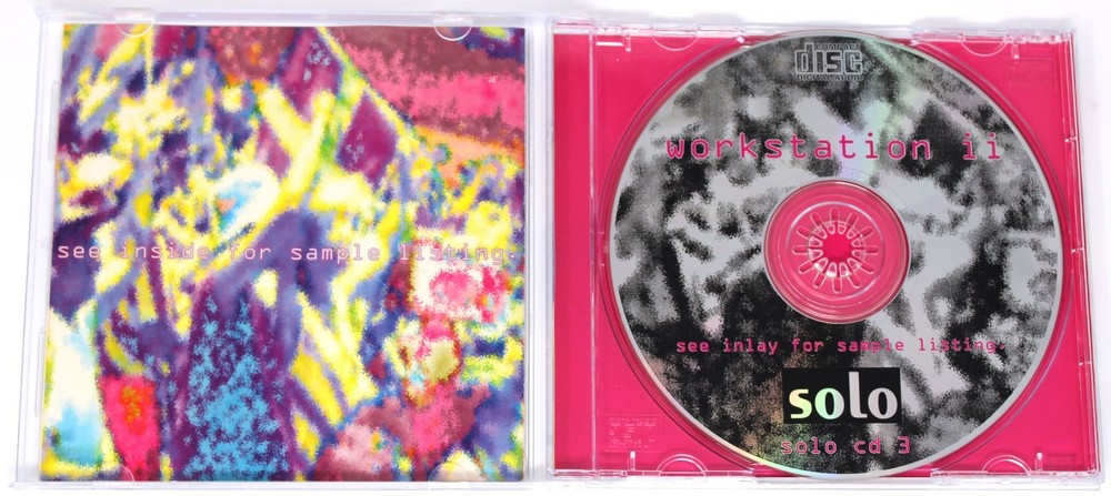 Solo Workstation Volume 2 Loops Sample/Sound Library/Sampling CD 1995